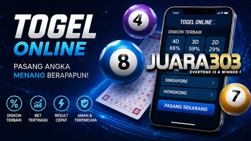 Mainkan taruhan judi togel terlengkap dengan nominal taruhan murah bet 100 perak Tampilan grafik keluaran angka pasaran togel online resmi JUARA303